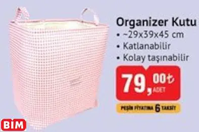 ORGANİZER KUTU